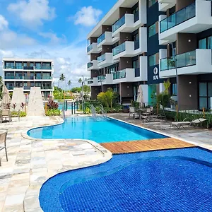 Sol Do Makia Experience, Beleza & Conforto - Flat Vista Piscina Em Muro Alto Apartamento